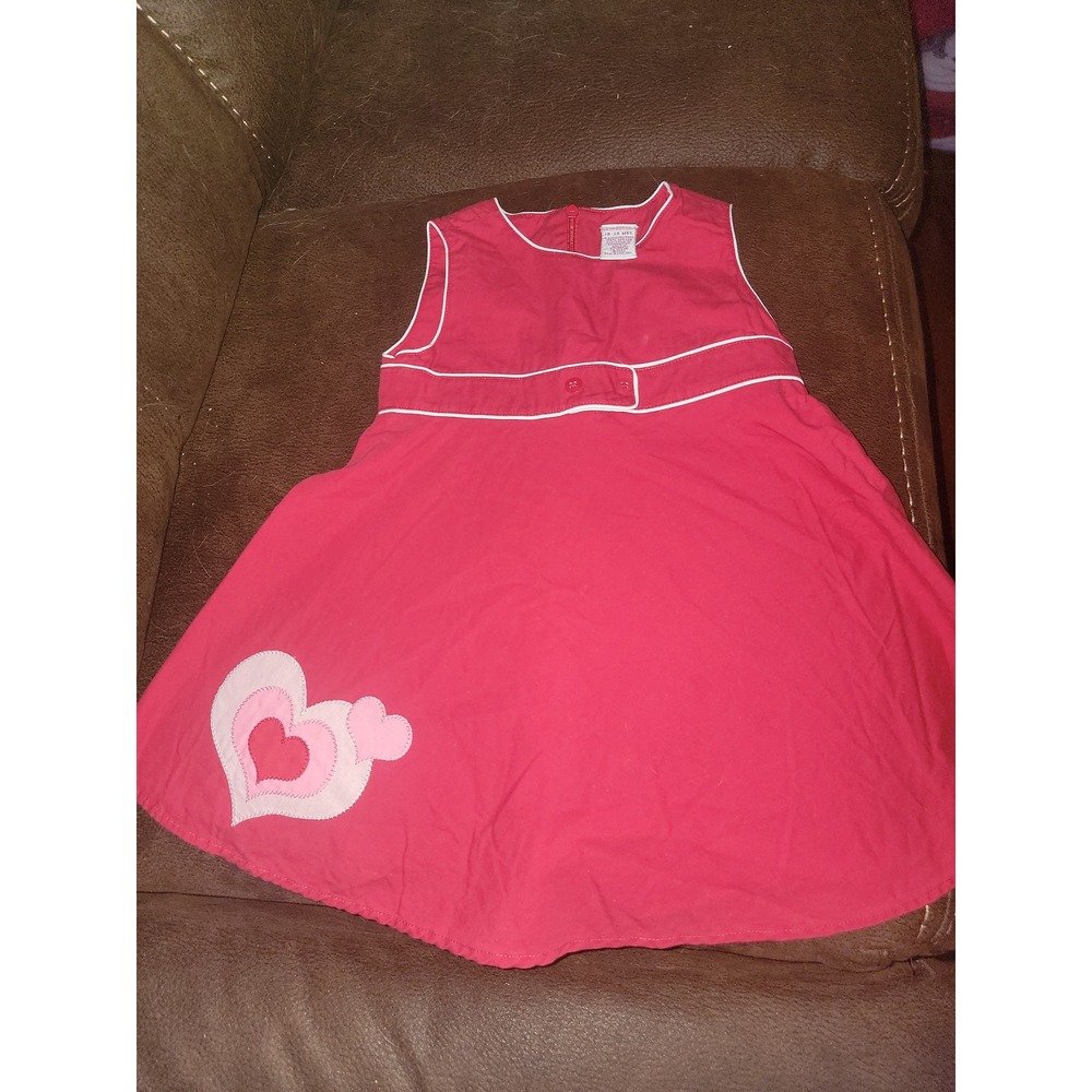 Gymboree vintage valentine's day heart dress size 18 24 months